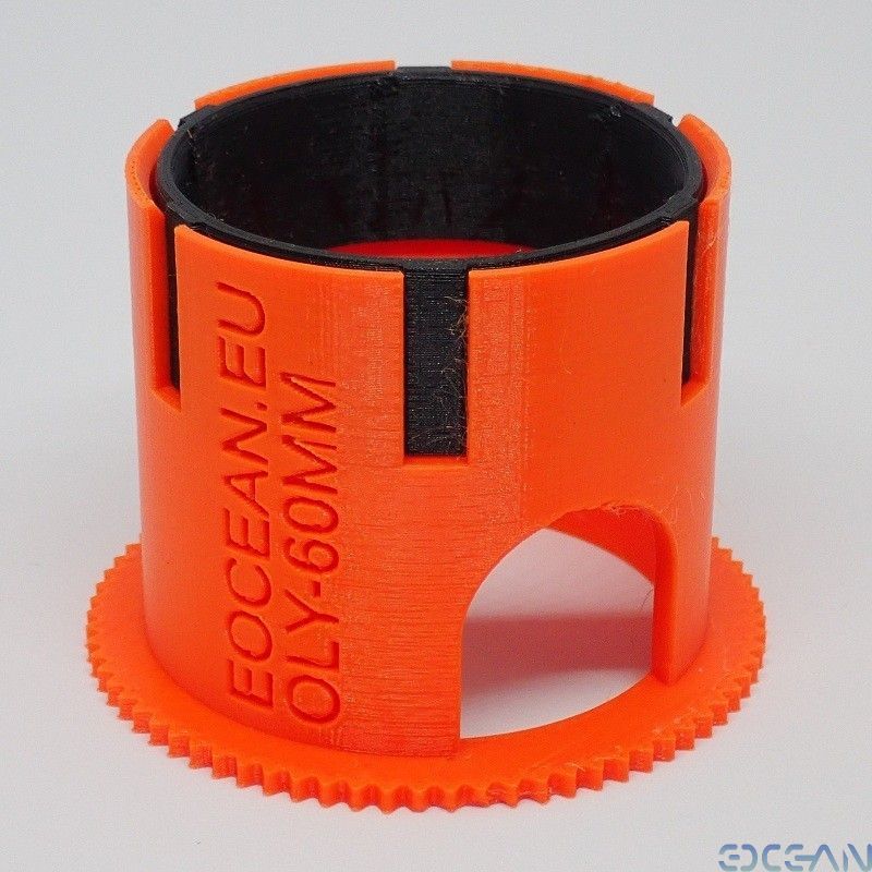 Focus ring for Olympus 60mm lens and Nauticam housing 72 EOCNAUOL60